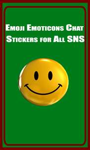 Emoji Emoticons Chat Stickers for All SNS screenshot 1