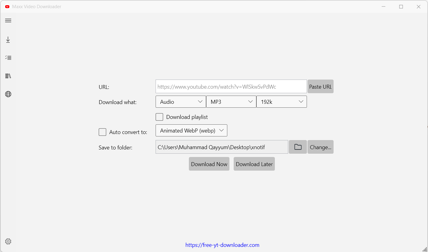 Maxx Video Downloader