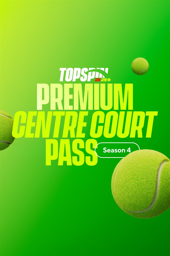 TopSpin 2K25 Premium Centre Court Pass Season 4 Xbox Series X|S and Xbox One cover art