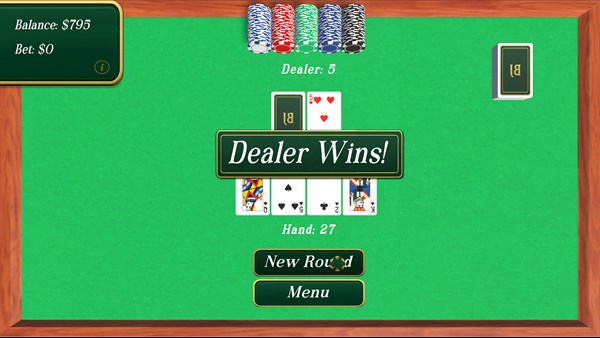 Blackjack Table - Classic Cards — 13