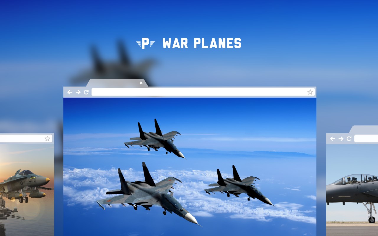 War Planes HD Wallpapers New Tab Theme