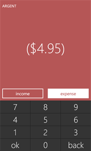 Argent - The Expense Tracker screenshot 3