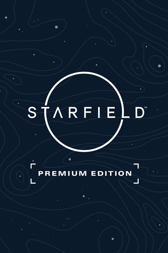 Foto en caja de Starfield Premium Edition