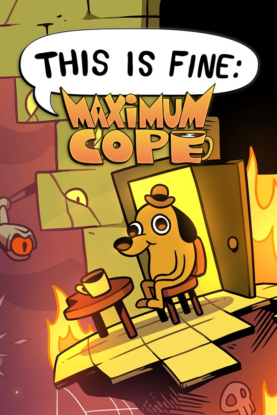 Foto en caja de This is Fine: Maximum Cope