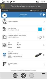 Ifind - Sandvik Coromant screenshot 4