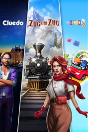 Zug um Zug (Ticket to Ride), Cluedo, Das Spiel Des Lebens 2 - Klassisches Brettspiel-Bundle