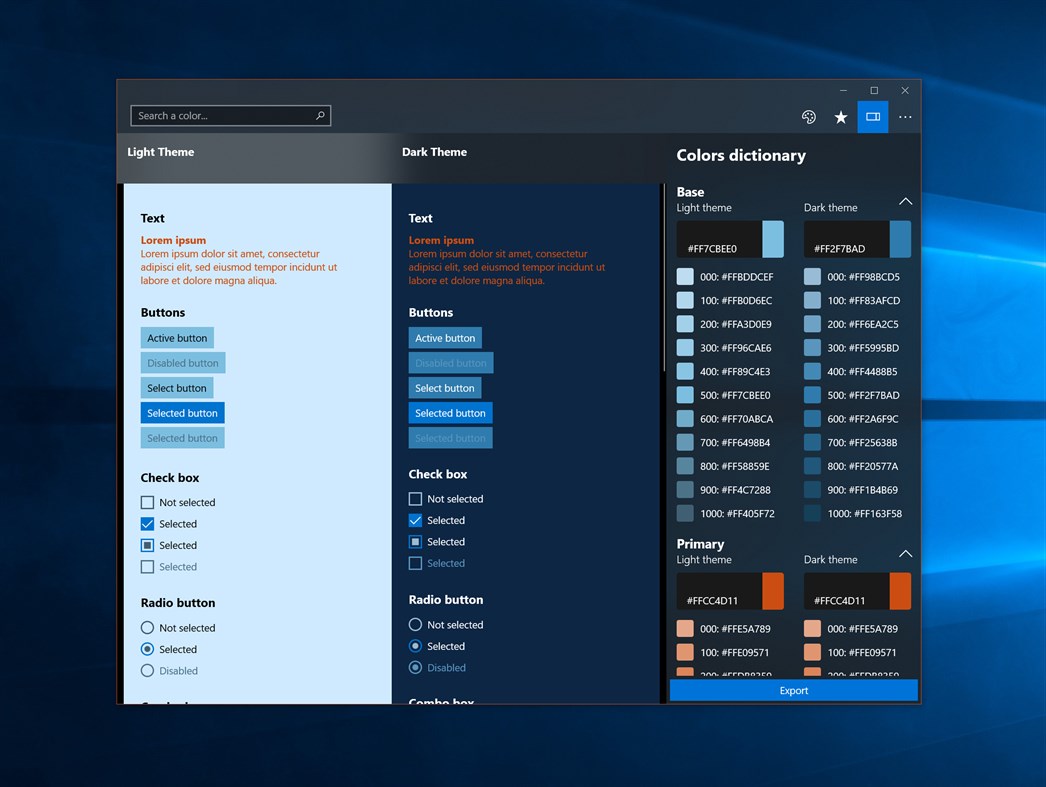 #7. Universal colors (Windows) By: Luca Lindholm