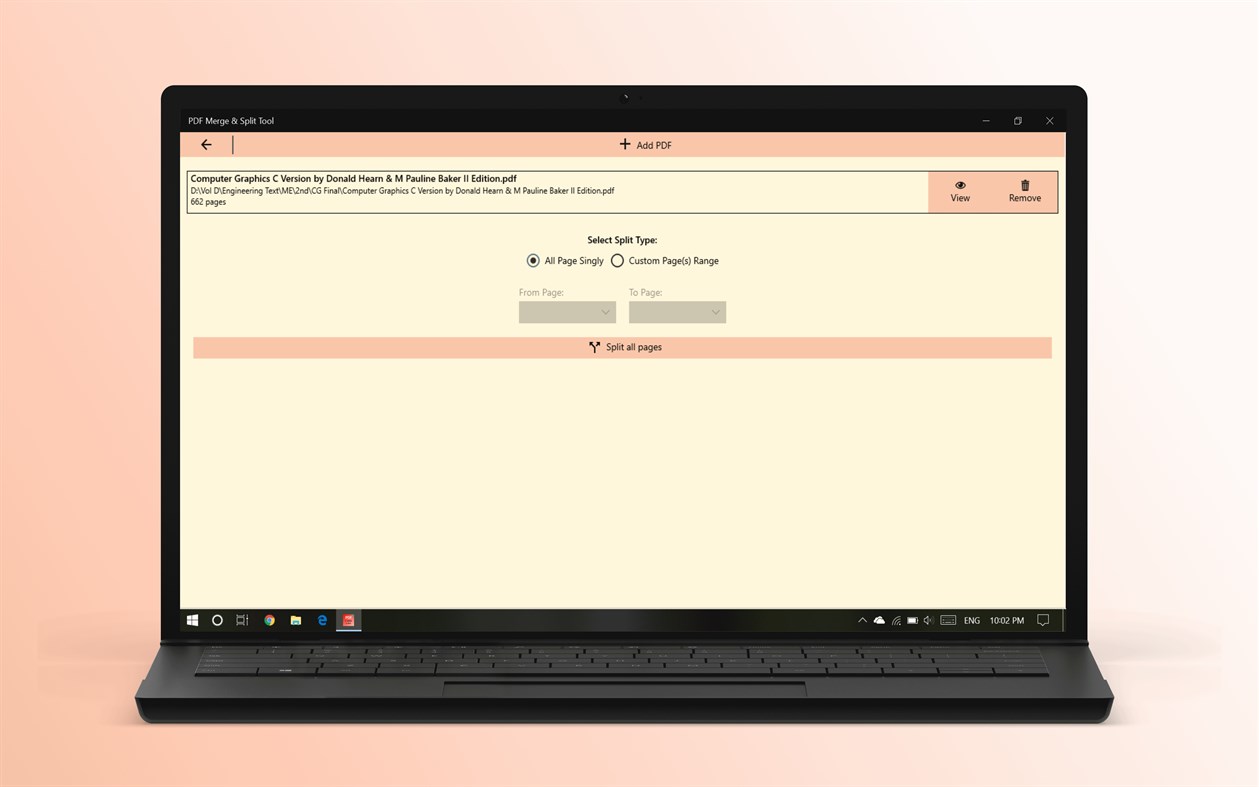 #2. PDF Merge & Split Tool (Windows) By: SoftPard Tech