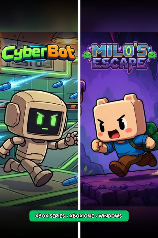 Laatikkokuva CyberBot & Milo`s Escape (Pack 6 - In 1)