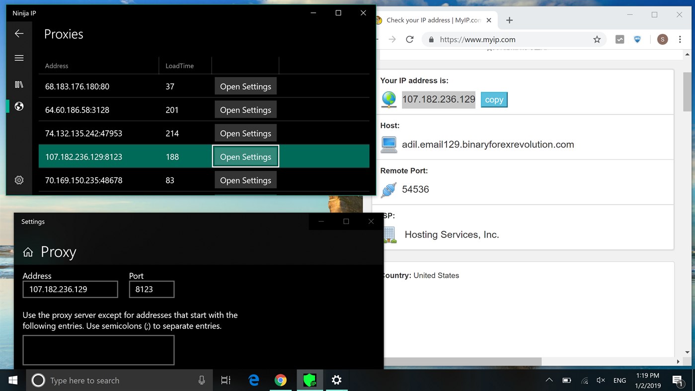 #4. Ninja IP Hider PRO (Windows) Göre: Flashlight Tool Apps