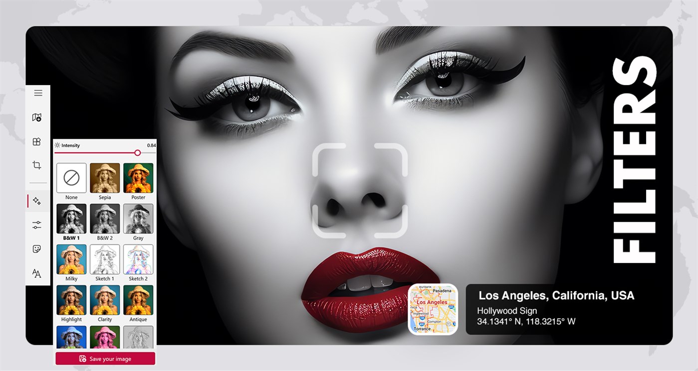 #3. Geotag Photos - GPS Map Camera with Timestamp (Windows) 由: CodeHive
