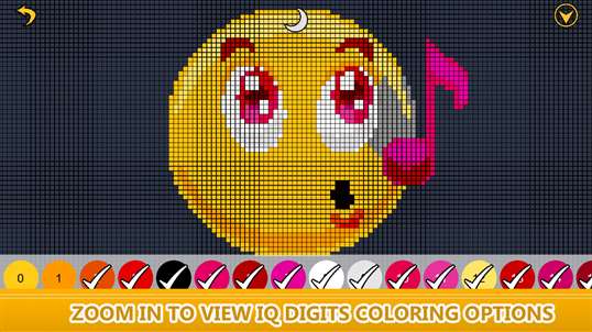 Emoji Color By Number: Pixel Art, Sandbox Coloring Book screenshot 4