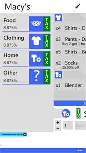 Shopper Calc screenshot 3