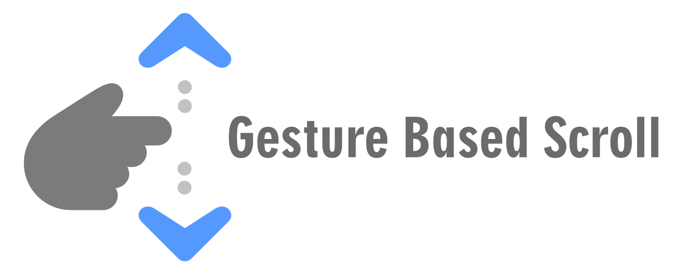 Gesture Based Scroll (Using AI) promo image