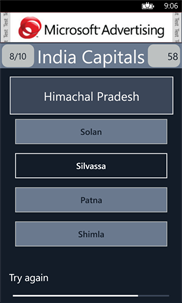India Capitals Quiz screenshot 3