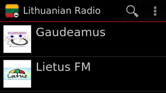 Lithuanian Radio screenshot 1