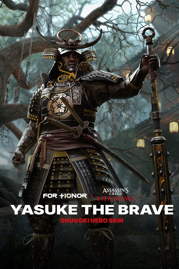 Yasuke the Brave – Shugoki Hero Skin – FOR HONOR Xbox Series X|S and Xbox One cover art