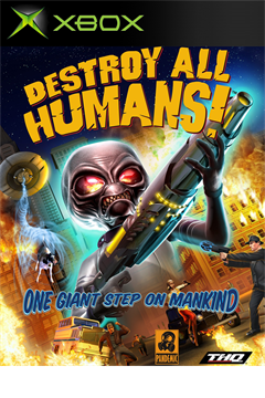 Cover poster for Destroy All Humans! (2005)