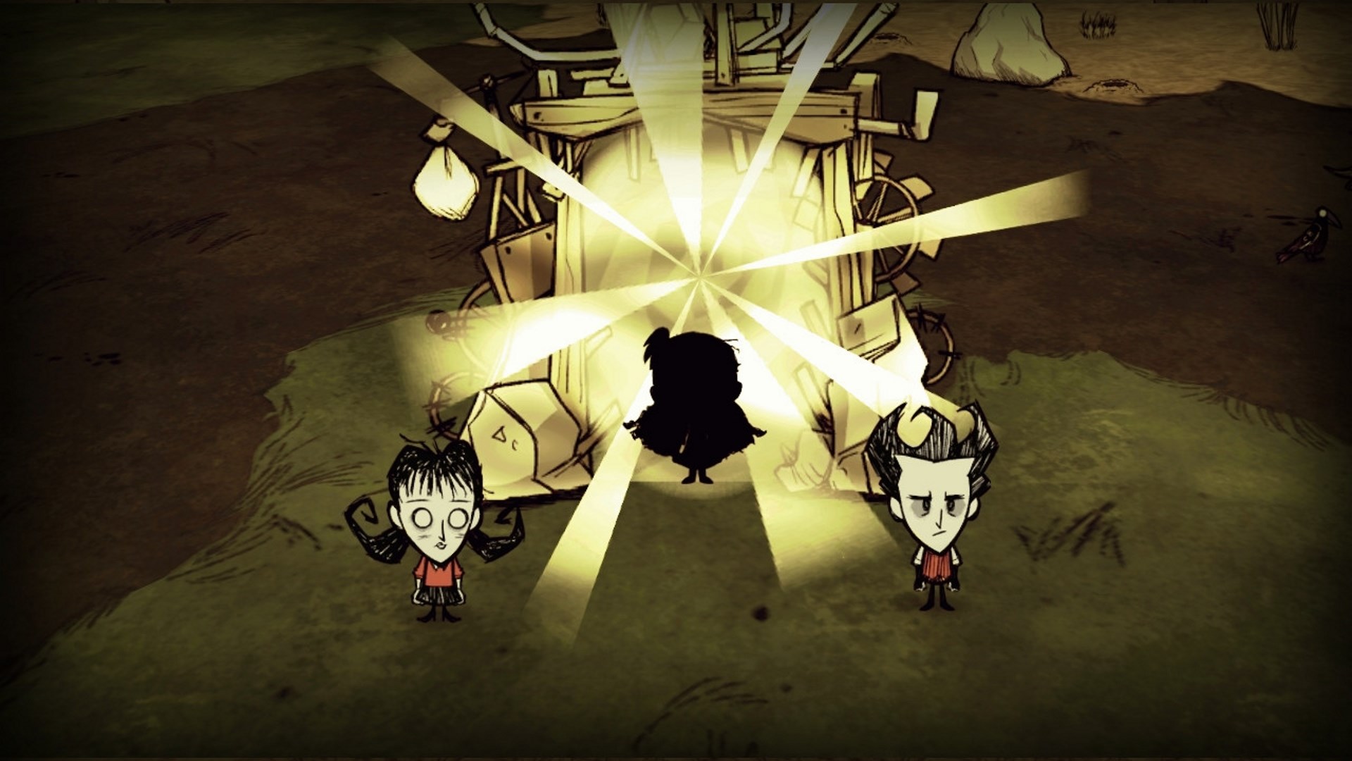 Игра dont screen. Игра don't Starve together. Don't Starve Mega Pack. Don't Starve together игрушки. Не голодай игра.