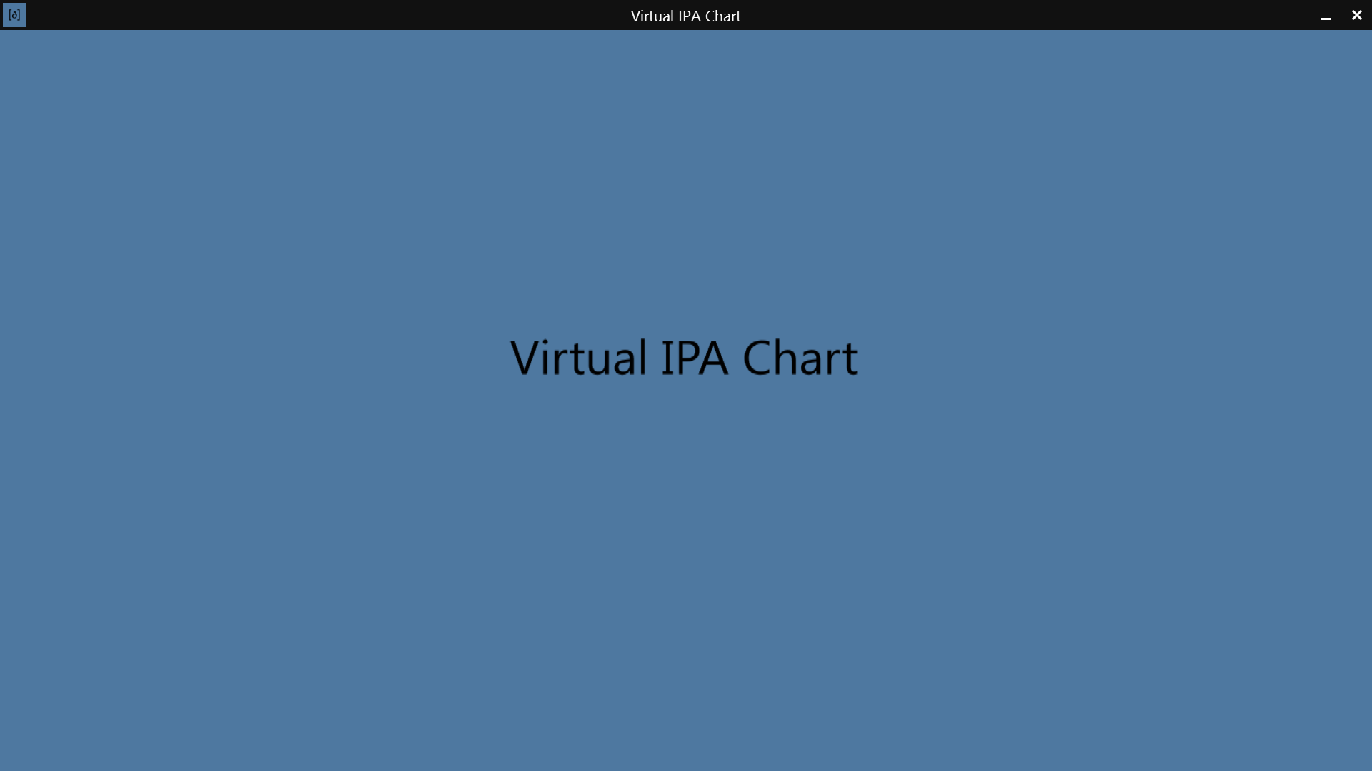 Interactive Vowel Chart