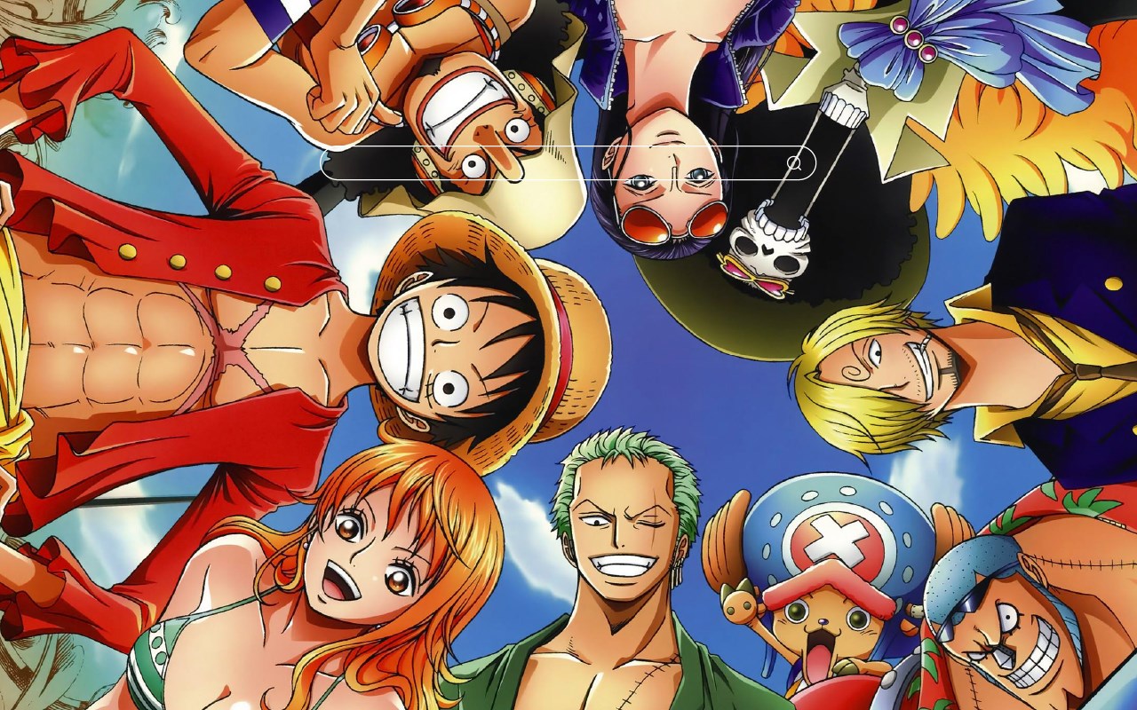 One Piece HD Wallpaper New Tab Theme