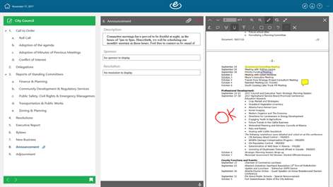 eSCRIBE Meetings Professional Screenshots 2