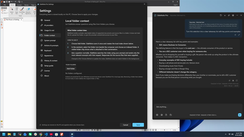 SideNote Pro Screenshot