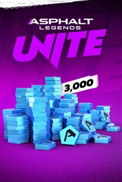 Asphalt Legends UNITE - 3,000 Tokens