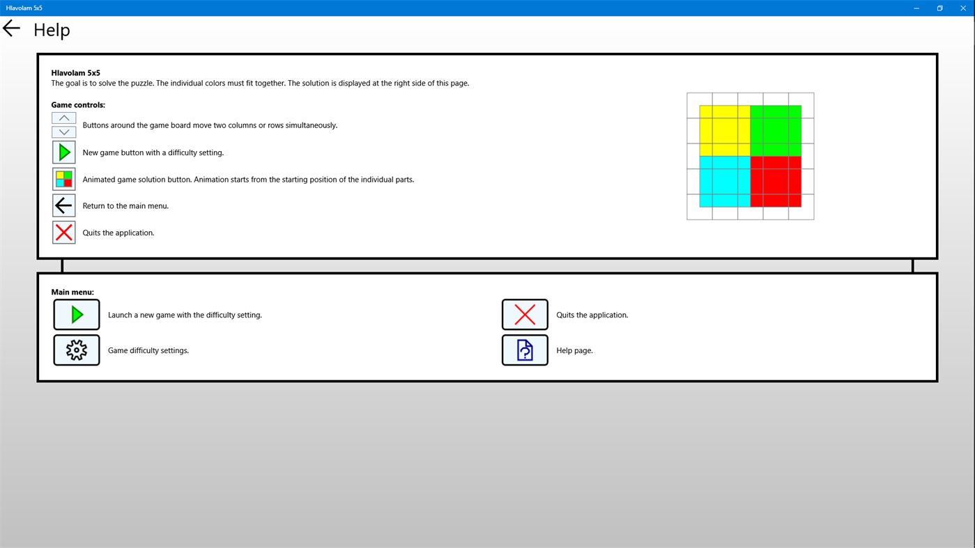 #4. Hlavolam 5x5 (Windows) 게시자: Václav Blaščok