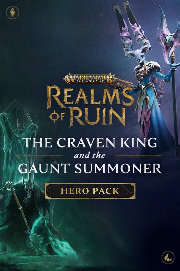Warhammer Age of Sigmar: Realms of Ruin - The Craven King and Gaunt Summoner Hero Pack Xbox Series X|S and Xbox One cover art