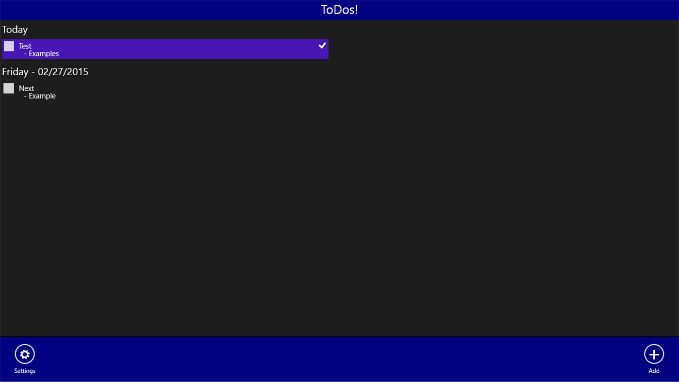 #7. To-Do! (Windows) Ved: k-developments