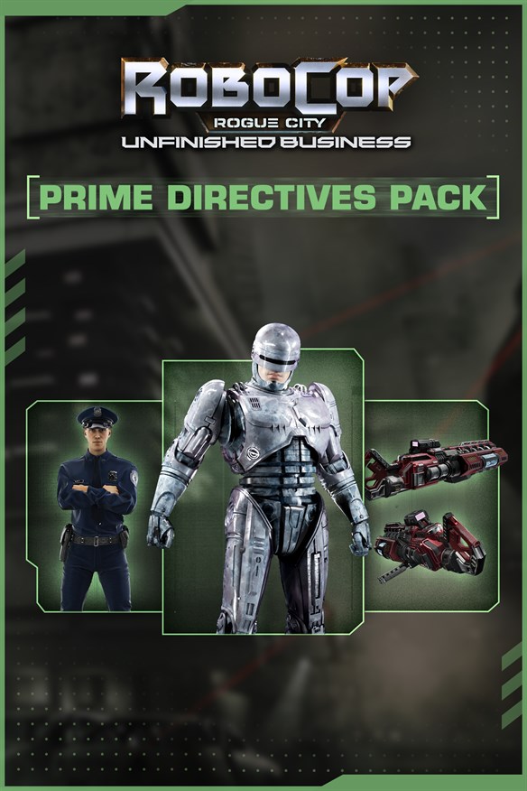 RoboCop: Rogue City - Unfinished Business - Prime Directives Pack Xbox Series X|S and Xbox One cover art