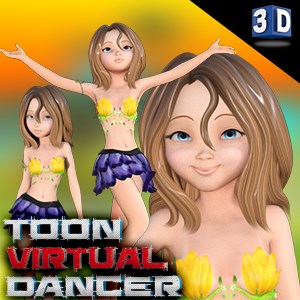 Virtual Toon Beach Dancer [HD+]