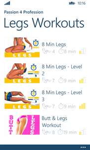 Legs Workout screenshot 1