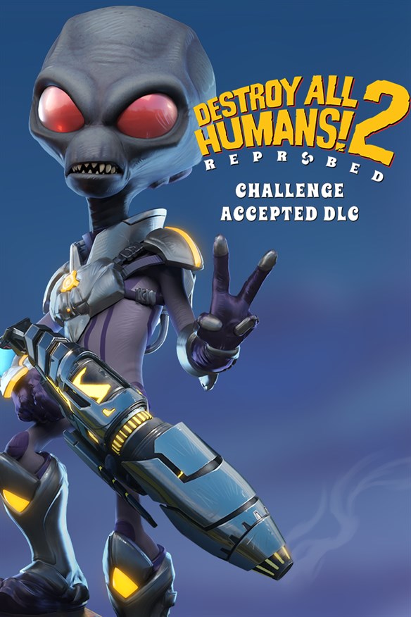 Destroy All Humans! 2 - Reprobed: Challenge Accepted DLC Xbox Series X|S and Xbox One cover art