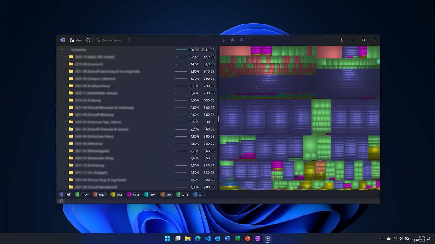 #5. TreeMap (Windows) 由: Reitze R.