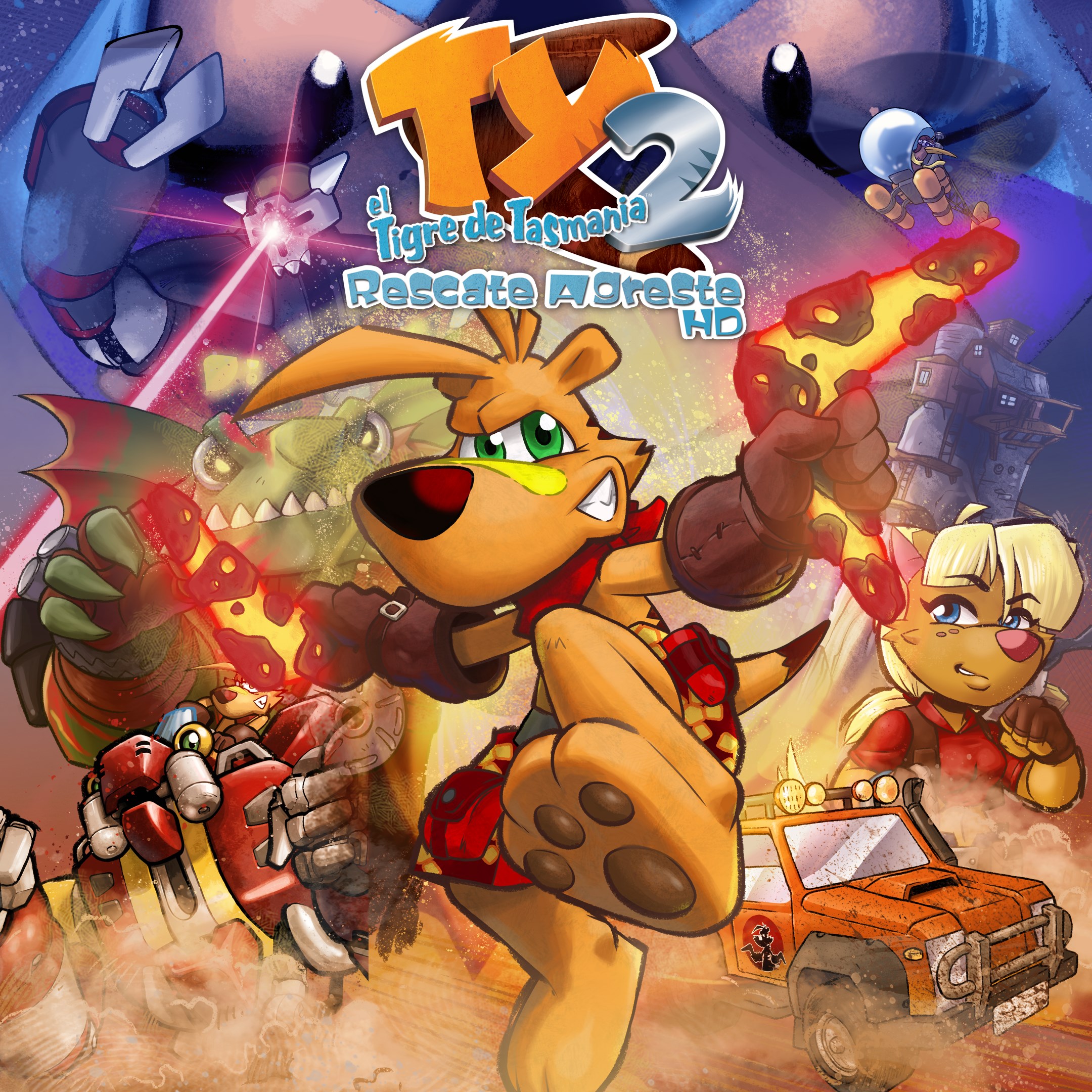 TY el Tigre de Tasmania™ 2: Rescate Agreste™ HD