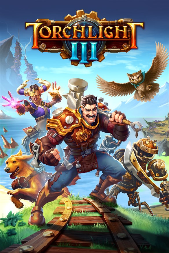 Torchlight III Xbox Series X|S and Xbox One cover art