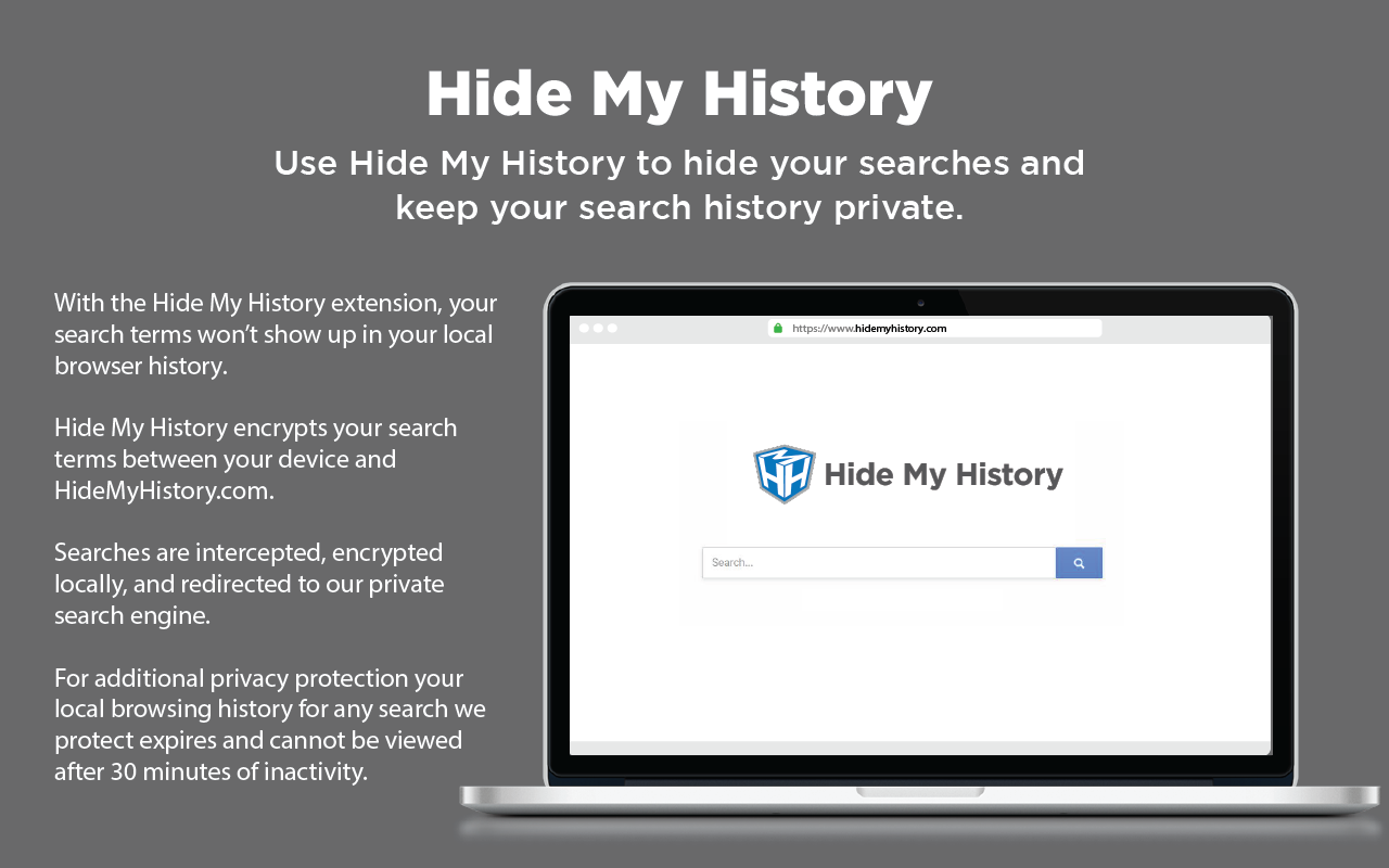 Hide My History - A Private History Engine