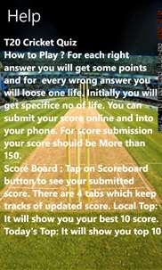 T20 Cricket Quiz screenshot 8