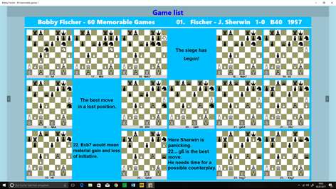Bobby Fischer - 60 memorable games 1 Screenshots 1