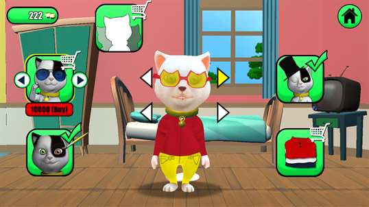 Talking Baby Cat Max Pet Games screenshot 5