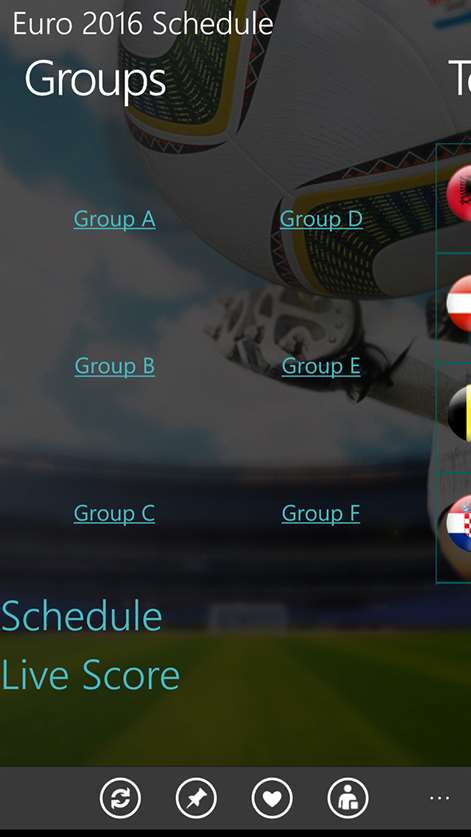 Euro 2016 Schedule & Result Screenshots 2