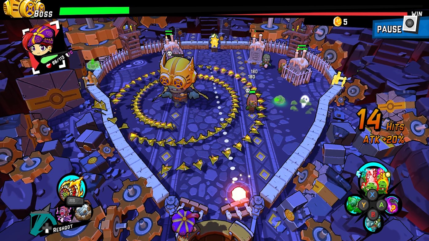 #2. Zombie Rollerz: Pinball Heroes (Xbox) بواسطة: Daedalic Entertainment