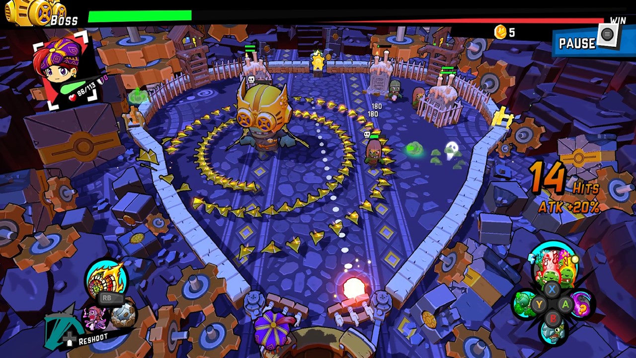 Zombie Rollerz: Pinball Heroes screenshot 3