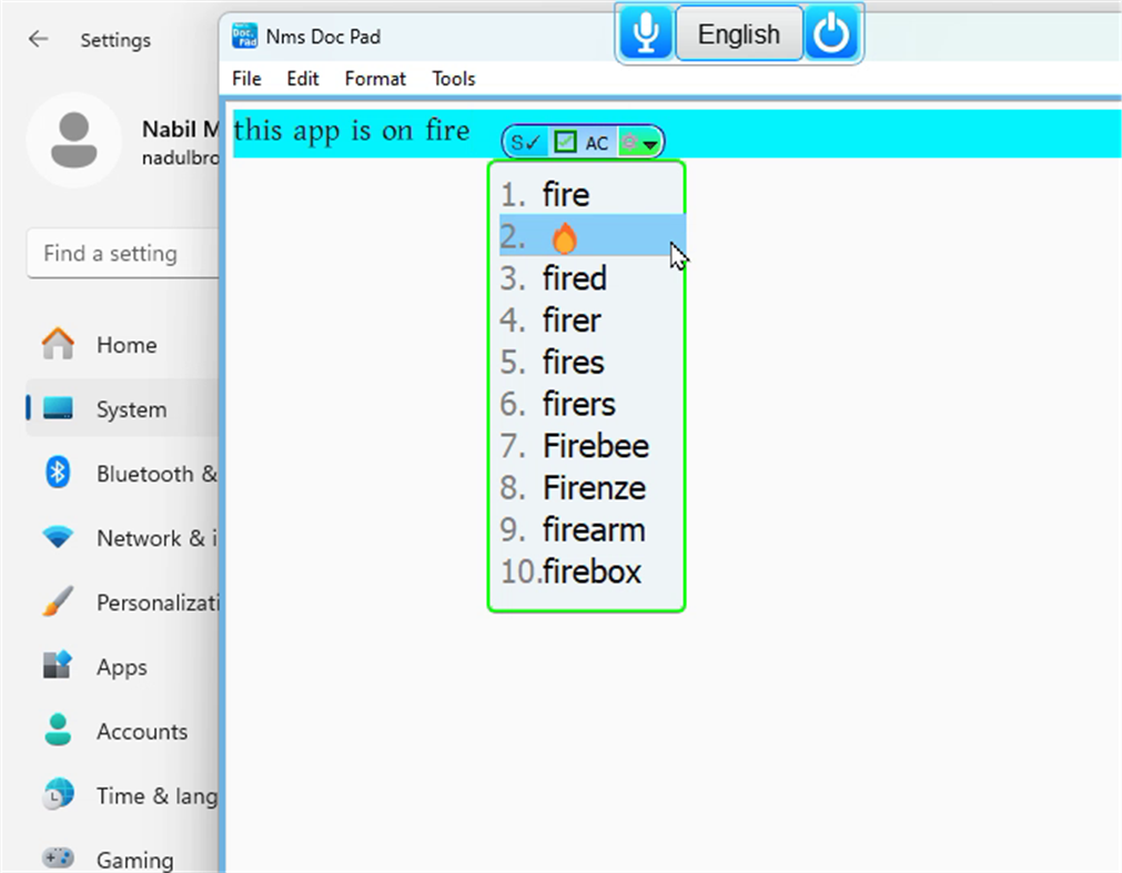 #4. Nms Kontho Keyboard (Windows) 由: NmsCo.
