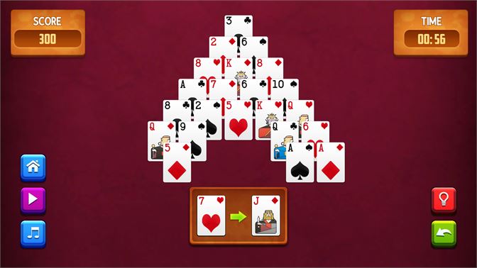 Pyramid Solitaire: Play Free Online at Solitaire 365