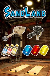 SAND LAND 遊戲初期實用機器零件＆加速器道具組