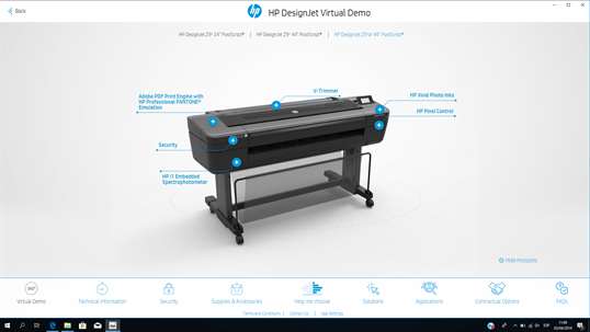 HP DesignJet Virtual Demo screenshot 6