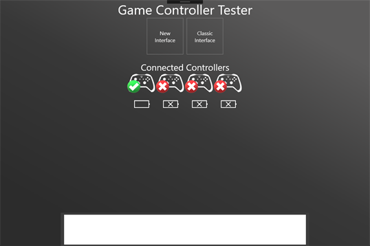 Game Controller Tester screenshot 1